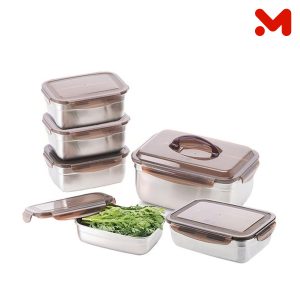 طقم ثلاجة استانلس 6ق
