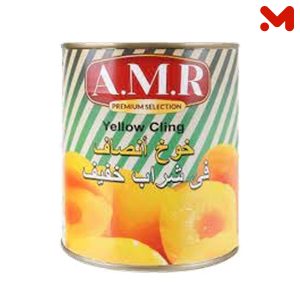 كمبوت خوخ انصاف فى شراب خفيف 820جرام