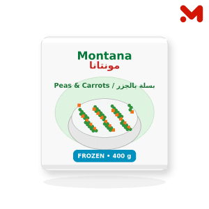 مونتانا بسلة بالجزر 400جم