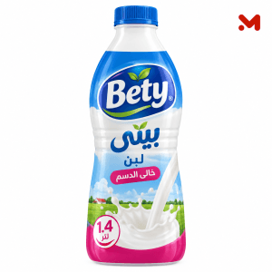 بيتى لبن خالى الدسم 1.4لتر