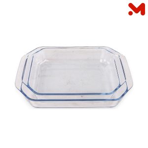 طقم مستطيل بيد عدد 2 قطعة (2,2L&3,2L)