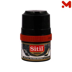 سيتل ملمع احذية كريم +اسفنجه 60 مل اسود