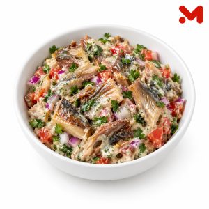 سلطة رنجة بالطحينة وزن MartVille