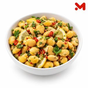 سلطة ترمس وزن