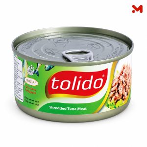 توليدو تونة مفتتة حلو 170جم