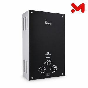 يونيون اير سخان غاز10لتر اسود مرايا UGH100DG-BK