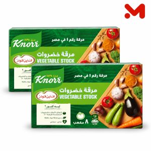 كنور مرقة خضروات 8 مكعب 72جم 2ق