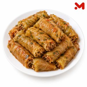 كرنب محشى ارز وزن