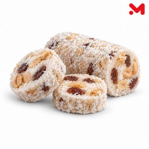 بورمة جوز هند زبيب فول